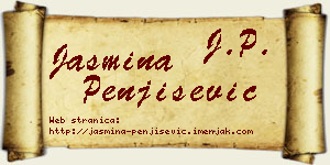 Jasmina Penjišević vizit kartica